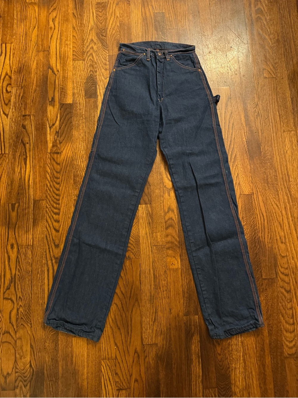 Vintage Dee cee women’s carpenter high waisted jeans size 27x36
